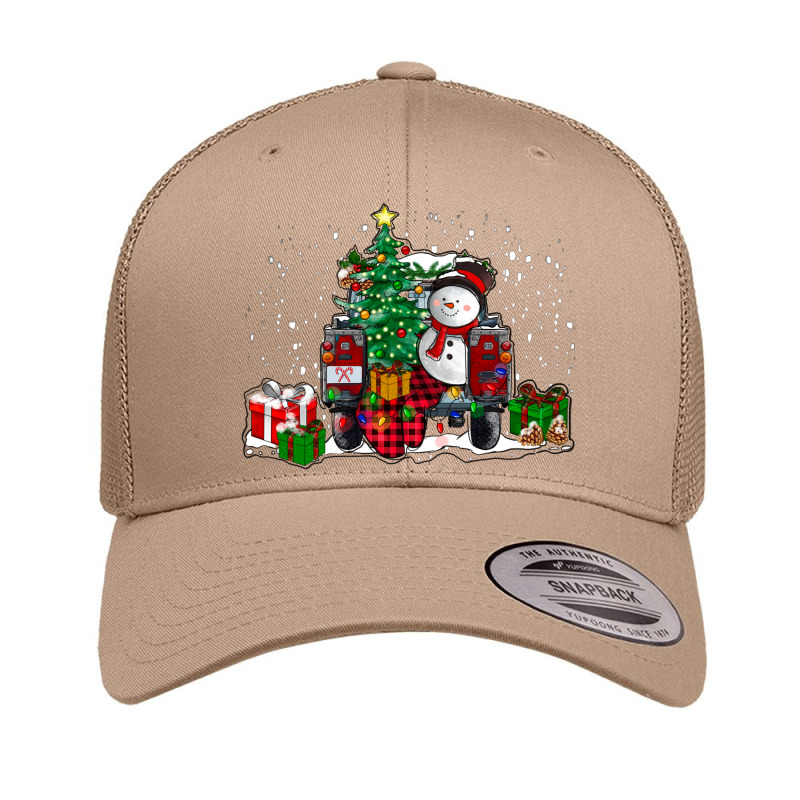 Christmas Truck Retro Trucker Cap by RanaPortraitStore | Artistshot