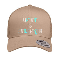 Unity Is Strength Merch Retro Trucker Cap | Artistshot