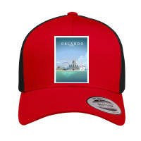 Travel - Beautiful Florida City Retro Trucker Cap | Artistshot