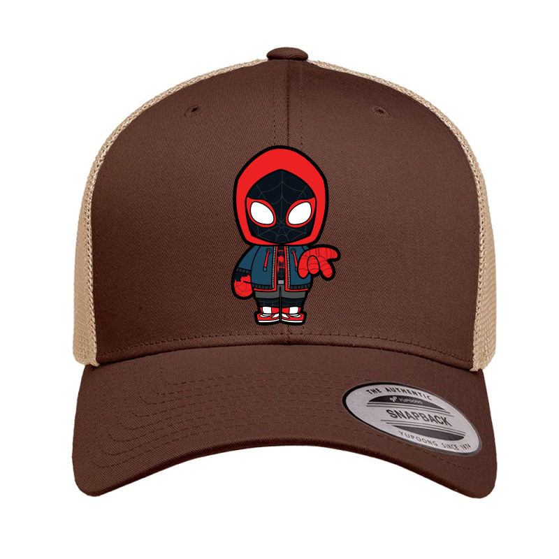 Spider Miles Morales Chibi Retro Trucker Cap by kisahnabi | Artistshot