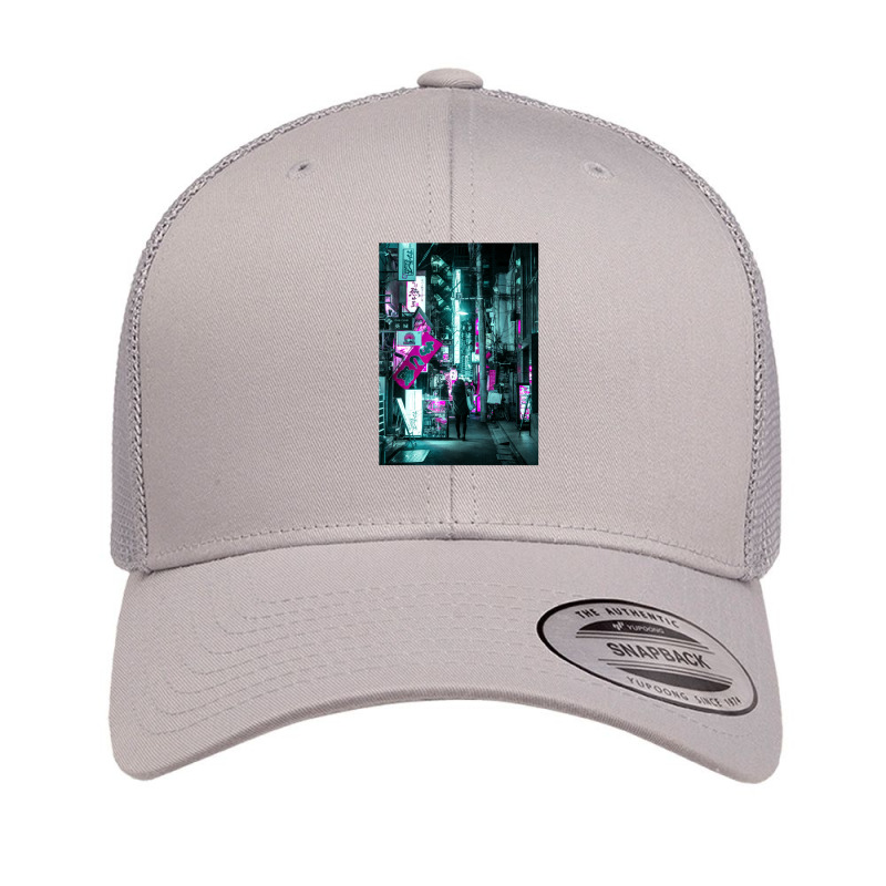 Tokyo Neon Night Synthwave Retro Trucker Cap by Jeff_Nugroho | Artistshot