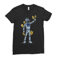 The Flowery Robot Ladies Fitted T-shirt | Artistshot