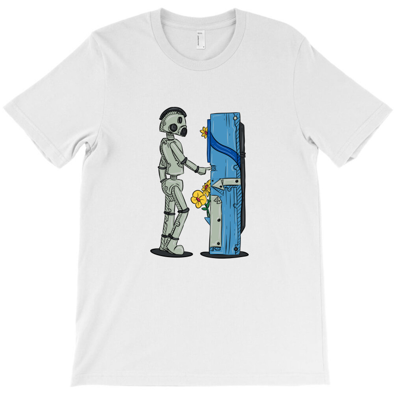 The Robot And The Vending Machine T-shirt | Artistshot