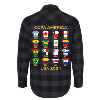 The Super Teams For 2024 Copa America Flannel Shirt | Artistshot