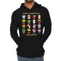 The Super Teams For 2024 Copa America Lightweight Hoodie | Artistshot