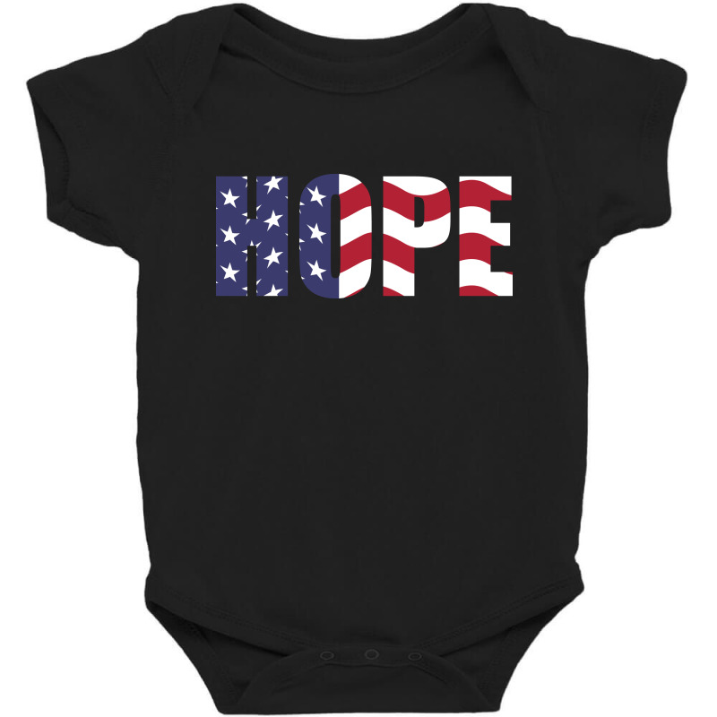 Hope Independence Day Baby Bodysuit by DTFDOT | Artistshot