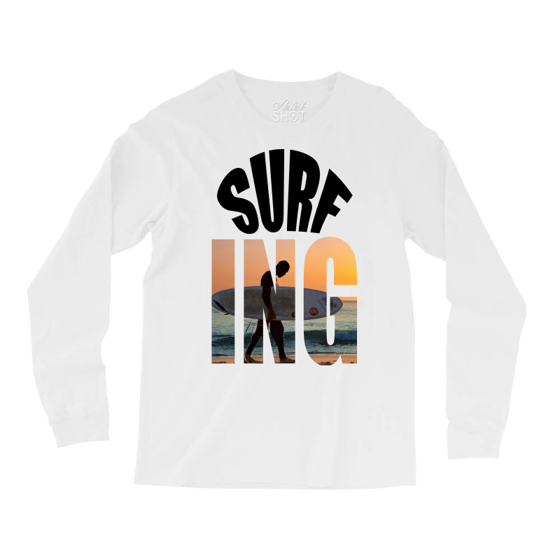 Surfing Long Sleeve Shirts by DTFDOT | Artistshot