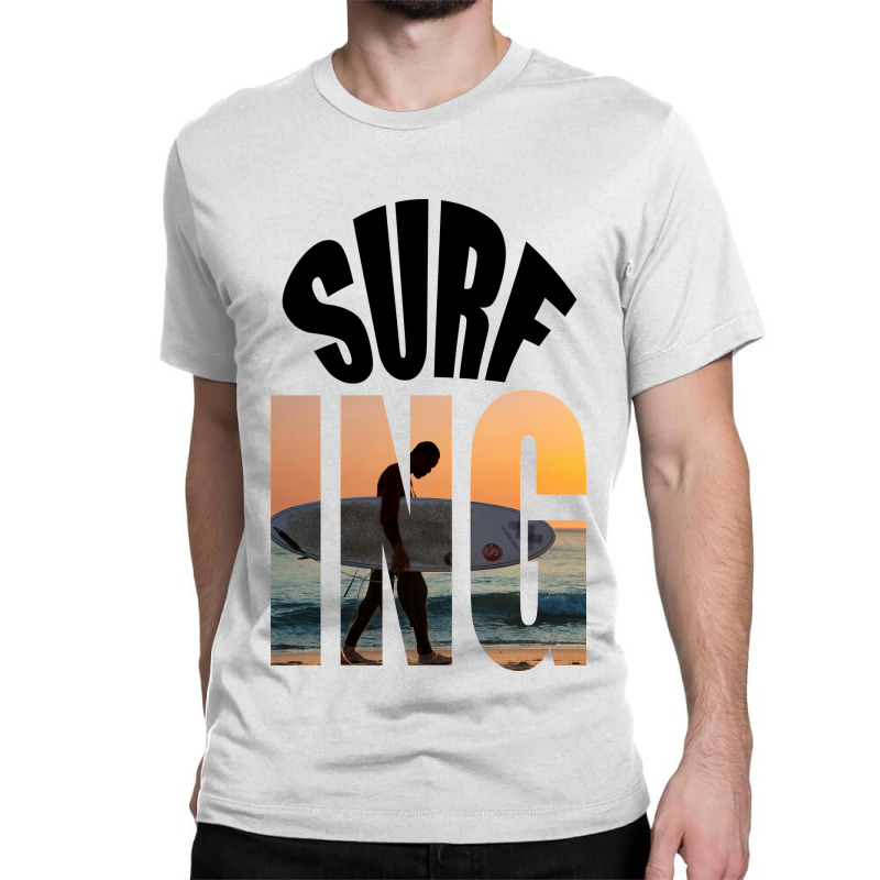 Surfing Classic T-shirt by DTFDOT | Artistshot