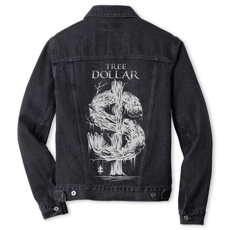 Just Tree Dollar Men Denim Jacket by Heri Iye | Artistshot