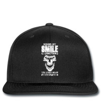 Behind My Smile Never Understand Depression Awaren Printed Hat | Artistshot