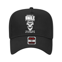 Behind My Smile Never Understand Depression Awaren Adjustable Baseball Cap | Artistshot