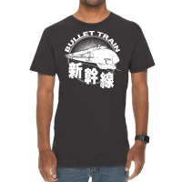 Bullet Train Shinkansen High Speed Rail Vintage T-shirt | Artistshot