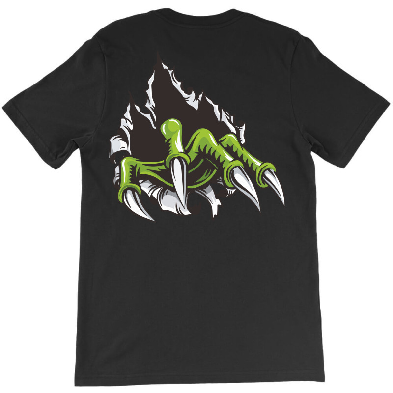 Green Monster Hand T-shirt | Artistshot