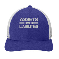 Assets Over Liabilities Mens Pullover Hoodie Snapback Trucker Cap | Artistshot