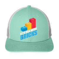 Building Bricks Blocks Fan Master Builder Bricklayer Son Toy T Shirt Snapback Trucker Cap | Artistshot