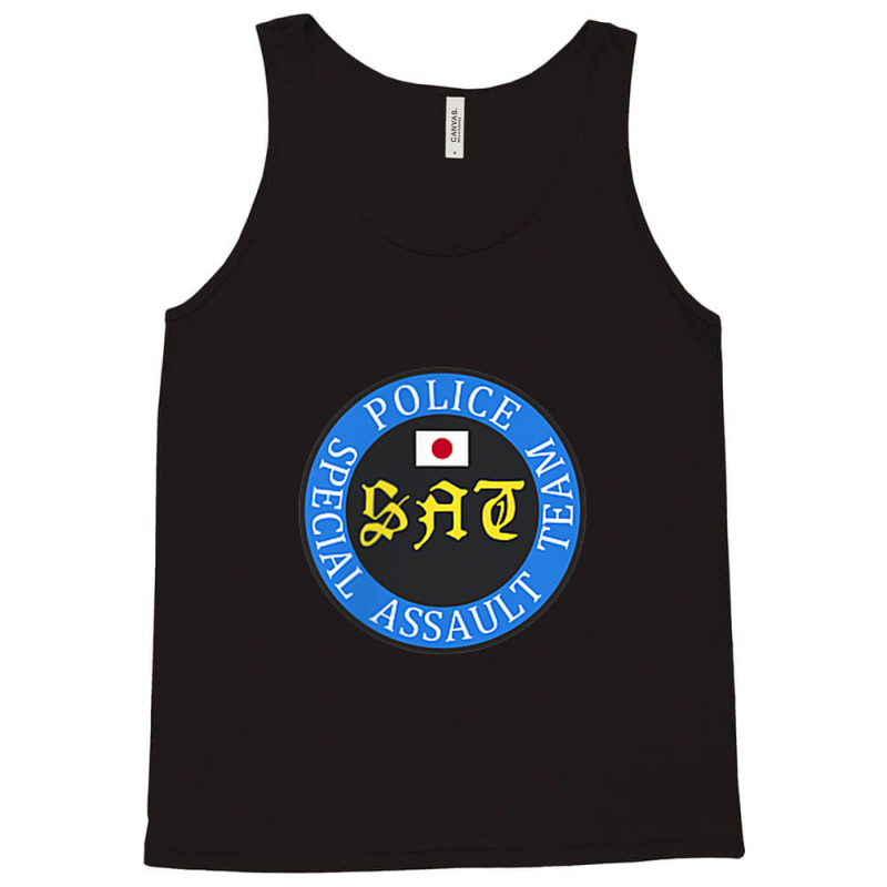 Japanese Swat Police Sat Tokyo Special Assault Tank Top by LemonJack | Artistshot