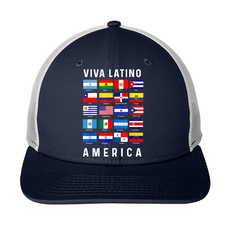 All Latin American Flags Countries Viva Latino America Tee T Shirt Snapback Trucker Cap by caulkyuladdenrxi | Artistshot