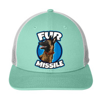 Fur Missiles Belgian Malinois Dog Missile T Shirt Snapback Trucker Cap | Artistshot