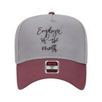 Employee Of The Month-zuqyw Adjustable Baseball Cap | Artistshot