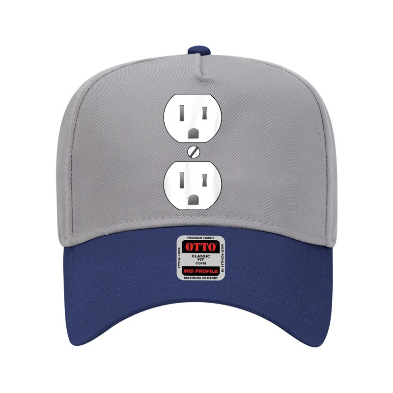 Electrical Outlet Socket Easy Costume T Shirt Adjustable Baseball Cap by kyxylojashu | Artistshot