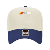 Fj80 Overland Suv 3 Stripes Vintage Racing 80 Series T Shirt Adjustable Baseball Cap | Artistshot