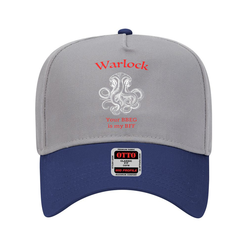 Warlock Class Bff Dungeons And Rpg Dragons Adjustable Baseball Cap by hotoancuong | Artistshot