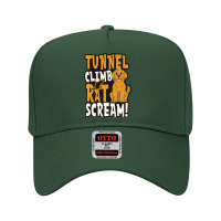 Tunnel Climb Rat Scream Design Barn Hunt Premium T Shirt Adjustable Baseball Cap | Artistshot