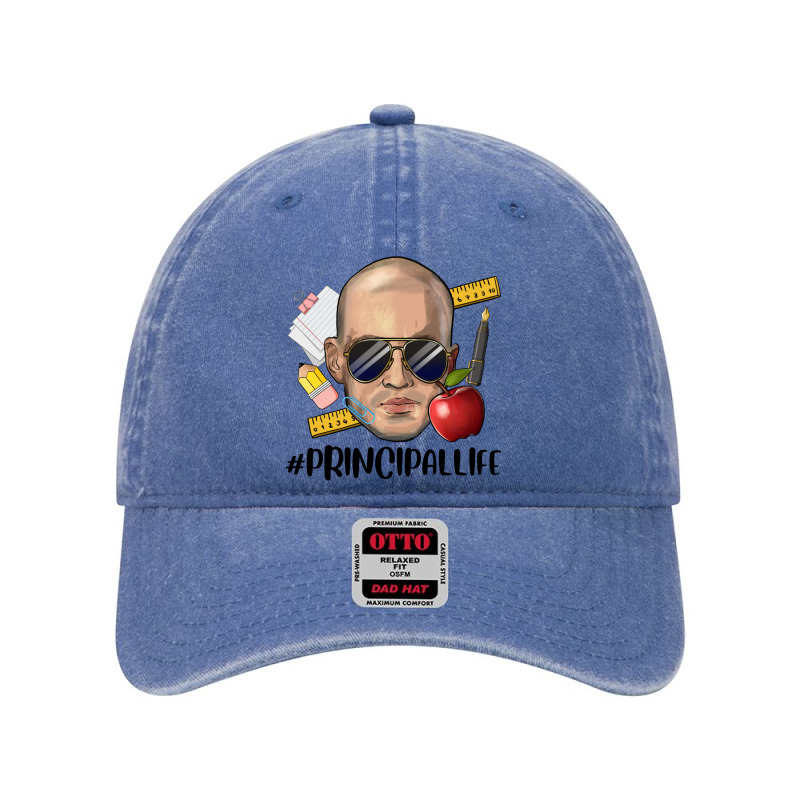 Bald Man Principal Life Dyed Cap | Artistshot