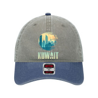 Visit Kuwait! Wanderlust, Famous Cities, Travelling T Shirt Dyed Cap | Artistshot