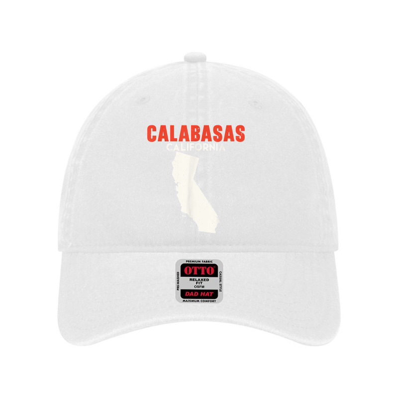 Calabasas California Usa State America Travel Californian T Shirt Dyed Cap by spizerrleppleq | Artistshot