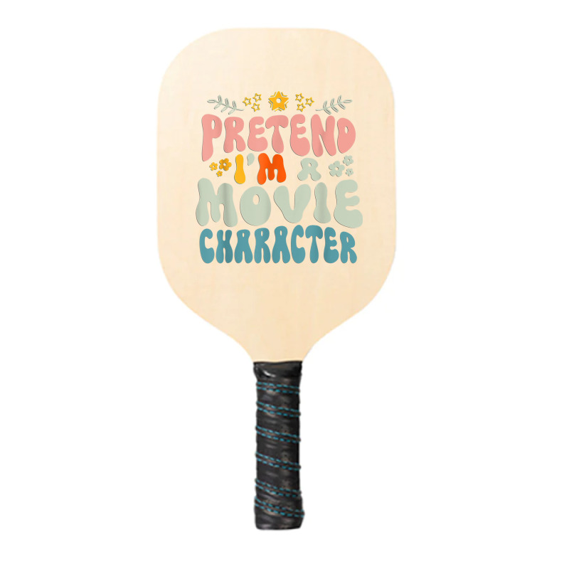 Hippie Halloween Costume Pretend I'm A Movie Character Pickleball Paddle | Artistshot