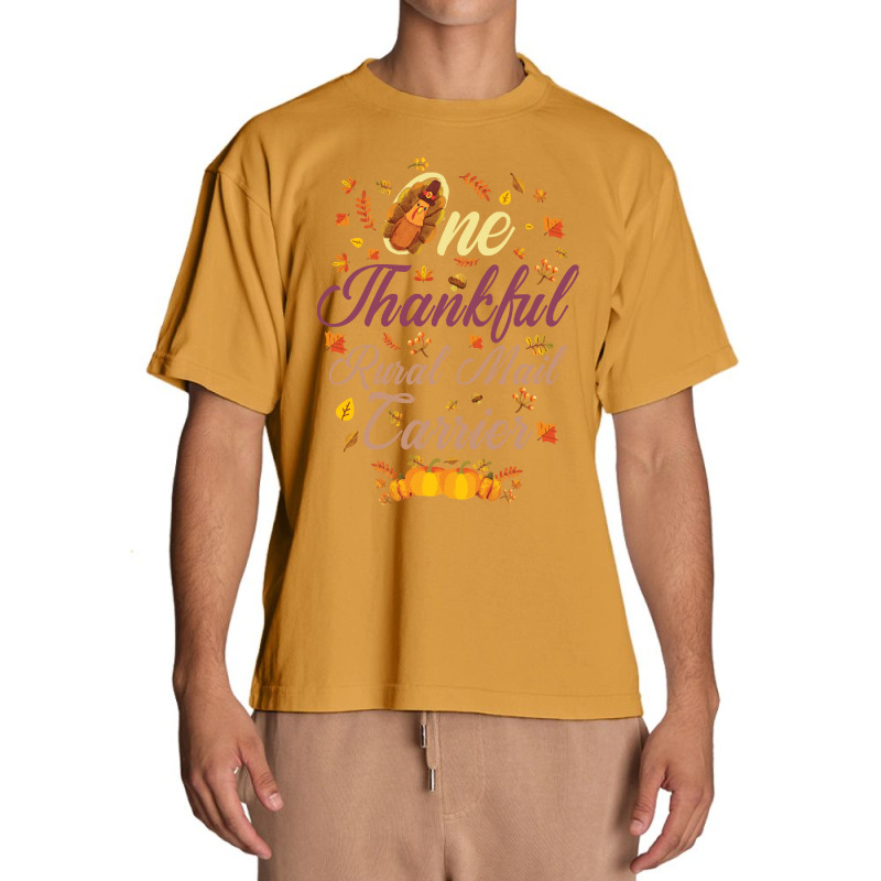 Thanksgiving Turkey One Thankful Urban Heavy T-shirt | Artistshot