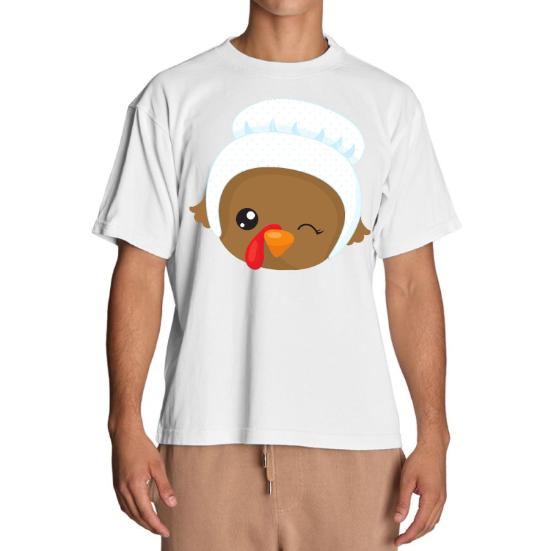 Thanksgiving Turkey Thanksgiving Turkey, Brown Turkey, Pilgrim Bonnet Urban Heavy T-shirt | Artistshot