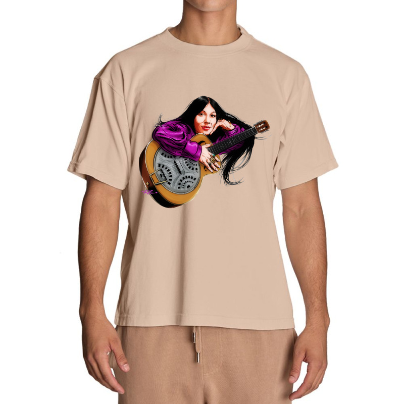 Buffy Sainte Marie - An Illustration By Paul Cemmick Urban Heavy T-shirt | Artistshot