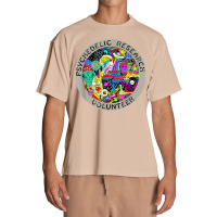 Psychedelic Mushroom Trip Gift   Psychedelic Research Gift T Shirt Urban Heavy T-shirt | Artistshot