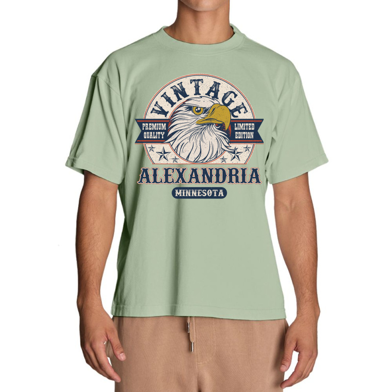 Retro Bald Eagle Alexandria Minnesota Vintage Limited Edition Urban Heavy T-shirt | Artistshot