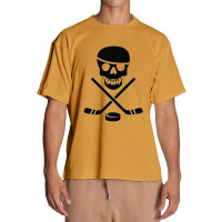 Cool Ice Pirate Hockey Products White On Black Sticker Urban Heavy T-shirt | Artistshot