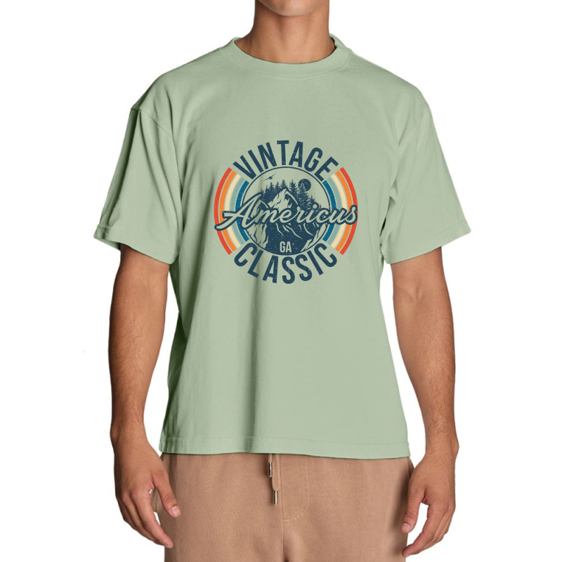 I Love Americus Georgia Retro Vintage Classic Limited Edition Urban Heavy T-shirt | Artistshot