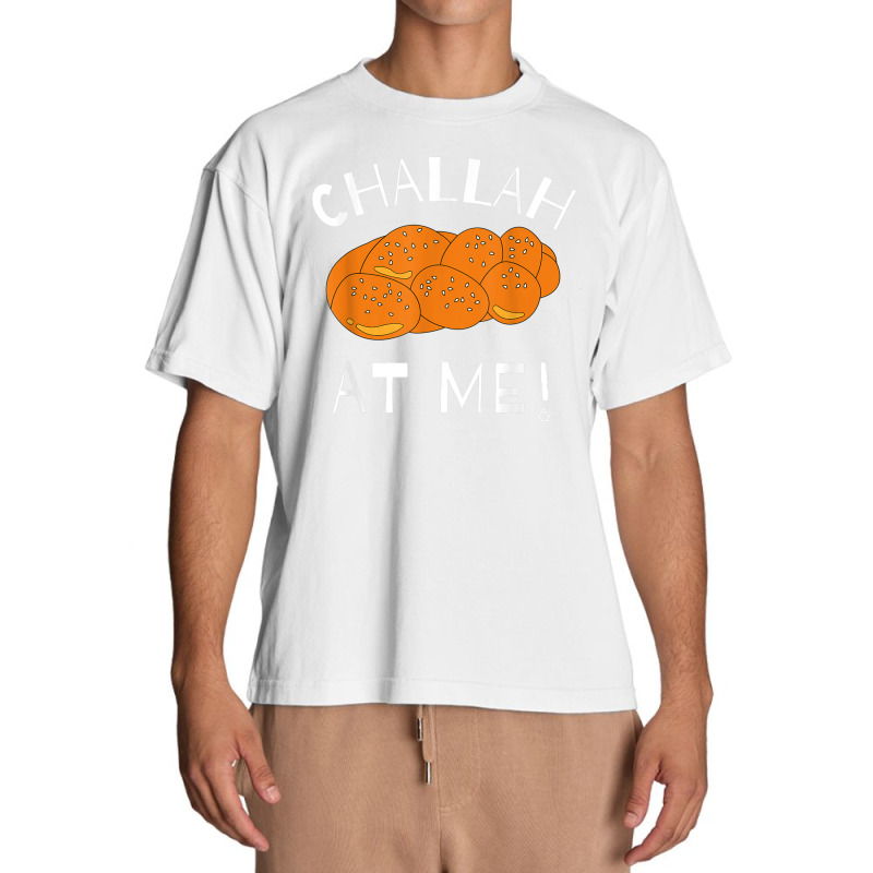 Challah At Me Rosh Hashanah Jewish Hanukkah Urban Heavy T-shirt | Artistshot