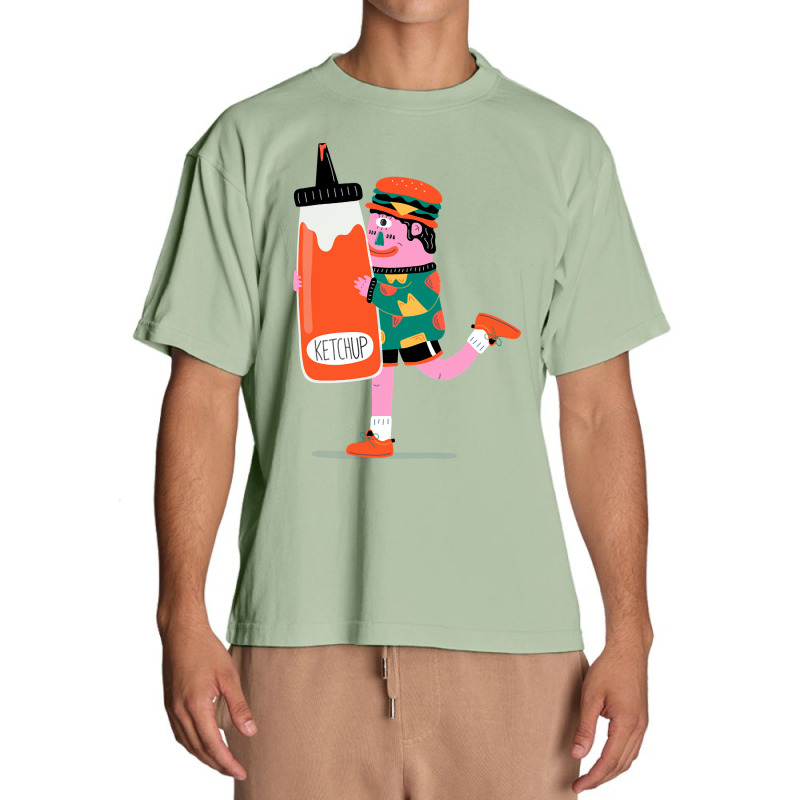 Giant Ketchup Urban Heavy T-shirt | Artistshot