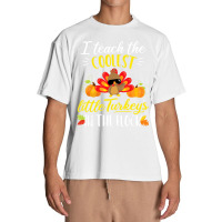 I Teach The Coolest Turkeys The Flock Thanksgiving Teacher Urban Heavy T-shirt | Artistshot