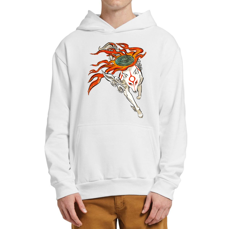 Amaerasu Wolf Urban Pullover Hoodie | Artistshot