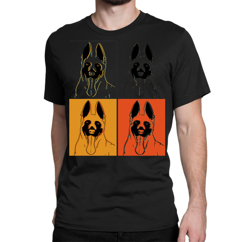 Malinois T  Shirt Belgian Malinois Dog Gift Idea T  Shirt Classic T-shirt by trimmingpoliceman | Artistshot