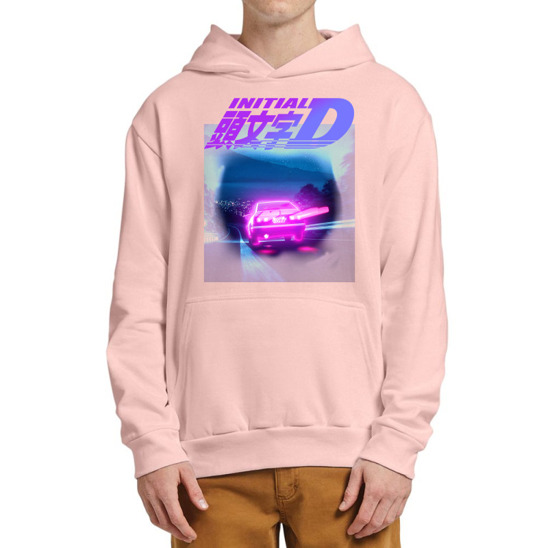 Initial D Neon Light Ae86 Urban Pullover Hoodie | Artistshot