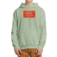 In Case Of Emergency Save Me Electric Guitar First Urban Pullover Hoodie | Artistshot