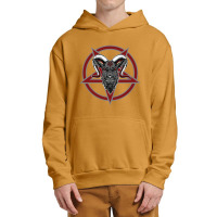 Pentagram Goat Dark Ground Urban Pullover Hoodie | Artistshot