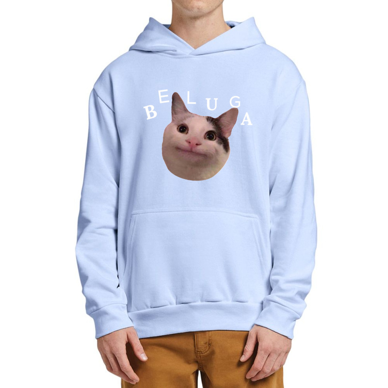 Beluga Cat Discord Urban Pullover Hoodie | Artistshot