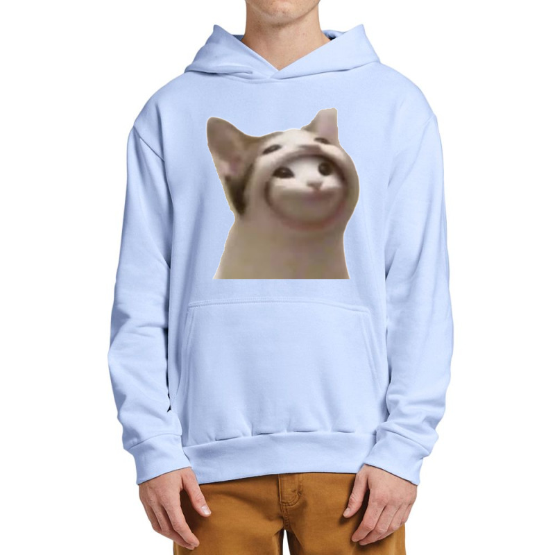 Beluga Cat Smiling Beluga Urban Pullover Hoodie | Artistshot