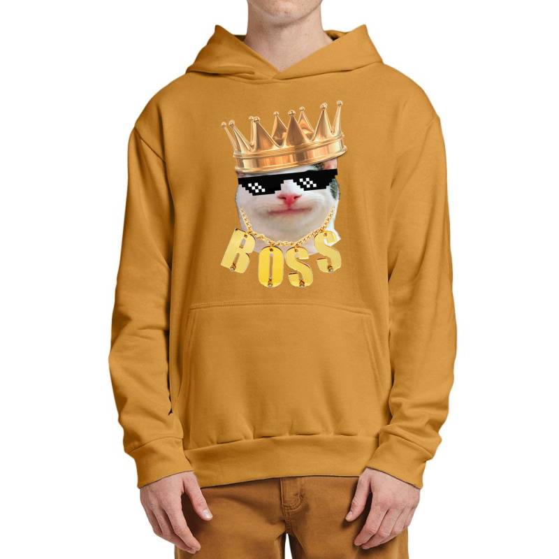 Cat Beluga Urban Pullover Hoodie | Artistshot