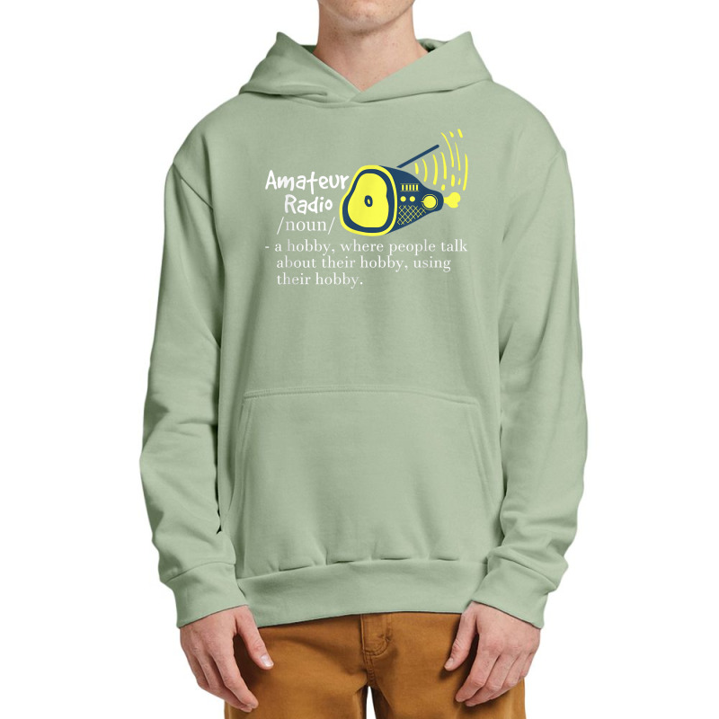 Funny Amateur Radio Quote Gift For Ham Radio Enthusiasts T Shirt Urban Pullover Hoodie by cm-arts | Artistshot